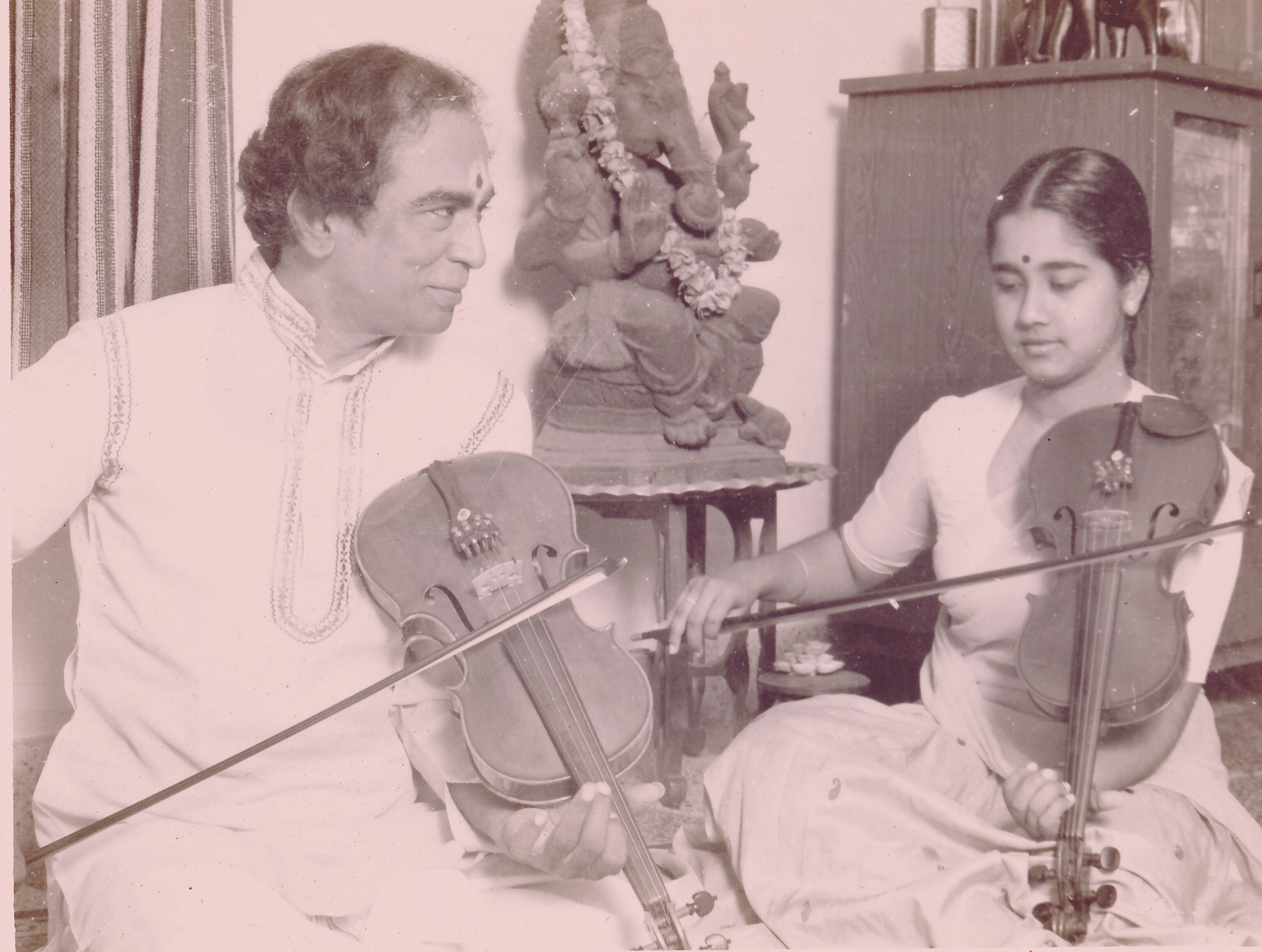 With Padma Bhushan Lalgudi G. Jayaraman